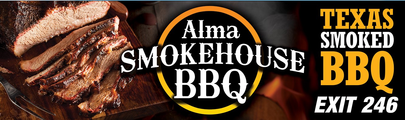 Home - Restaurant Smokehouse Ennis, TX BBQ Alma 